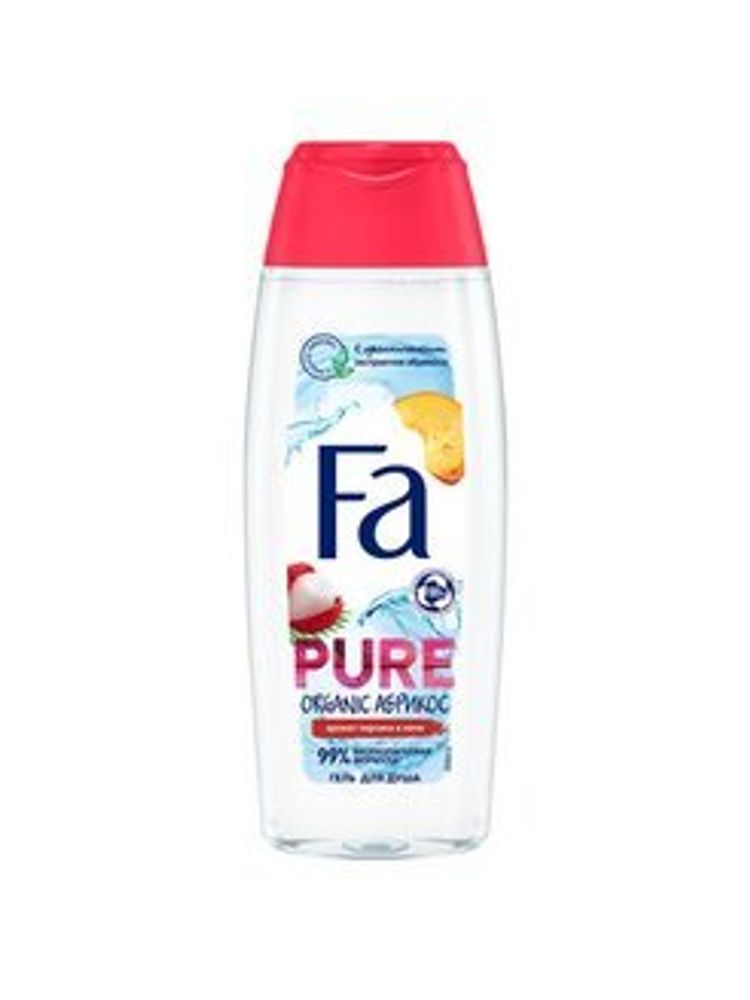 Fa Гель для душа Pure Freshness Organic Абрикос, 250 мл