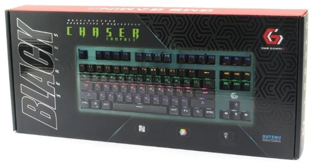 Клавиатура Gembird KB-G540L черный