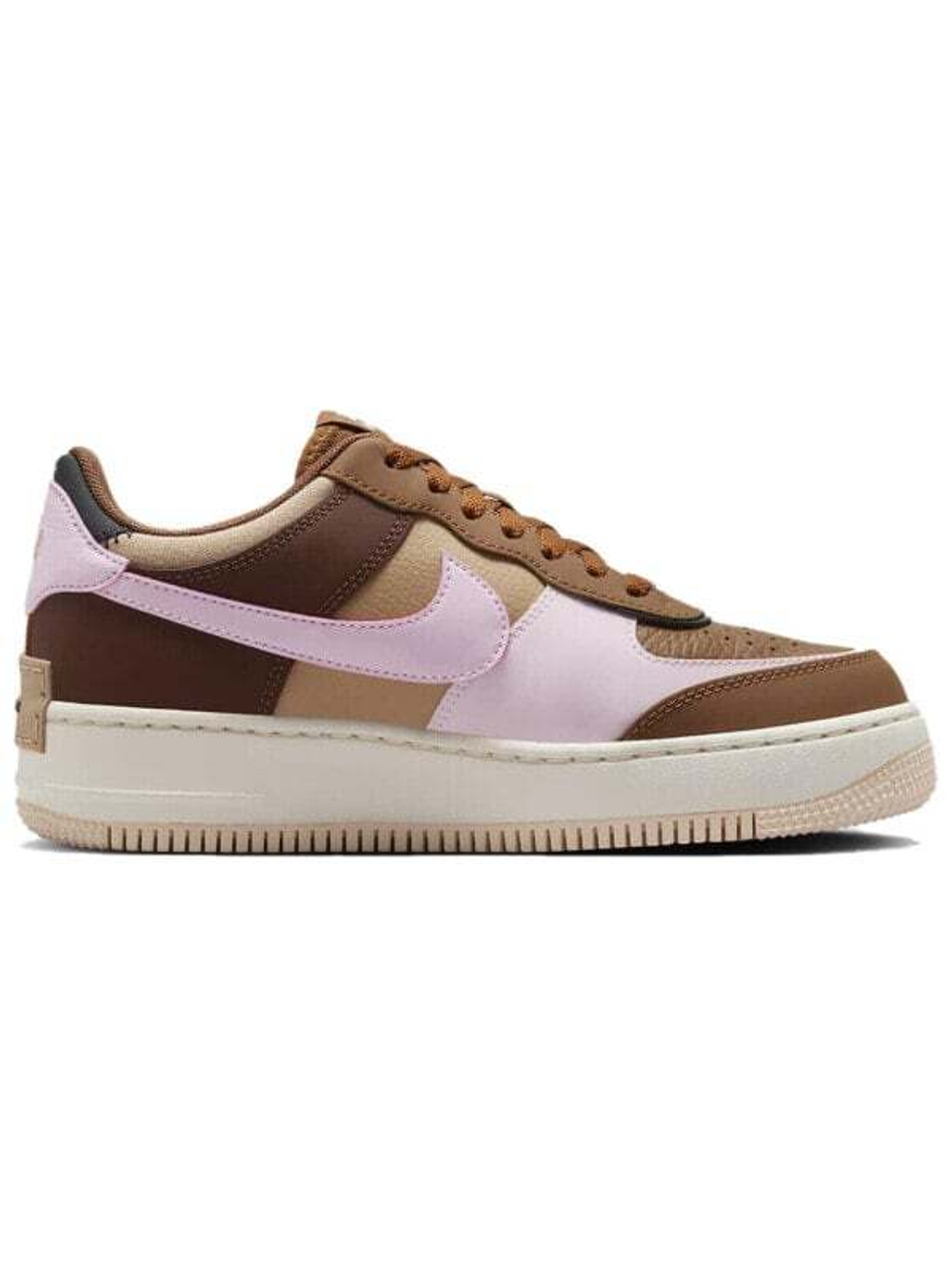 Кроссовки Nike Air Force 1 Shadow 'Light British Tan Pink Cacao Wow'