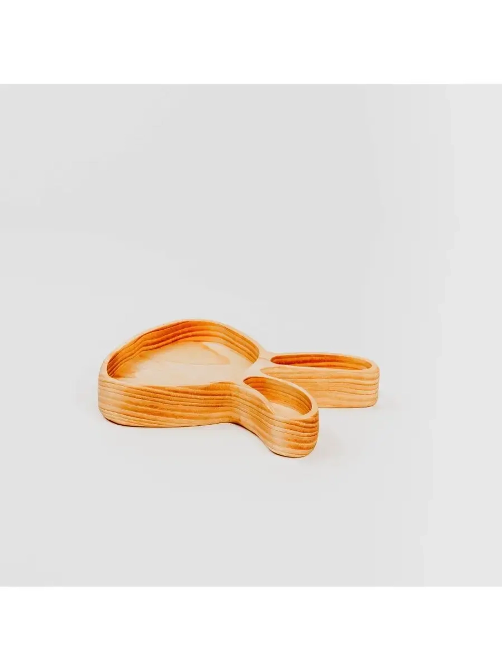 Деревянная менажница "Кролик" из кедра