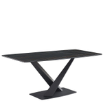 Стол DT-2017 черная керамика MR32 (180)