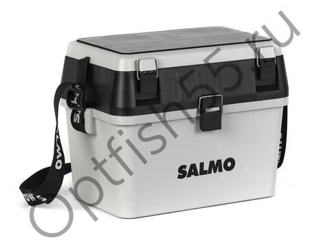 Ящик Salmo 2-х ярусный (из 2х частей) 38х24,5х29см серый