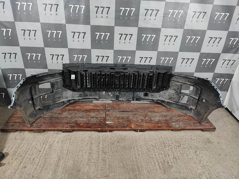 Бампер передний в сборе Jaecoo J7 23-нв Б/У Оригинал 602003349AA