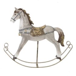 GAEM Фигурка декоративная "Лошадка-качалка", L30 W8 H27 см