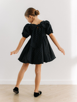 Платье со стразами Черный