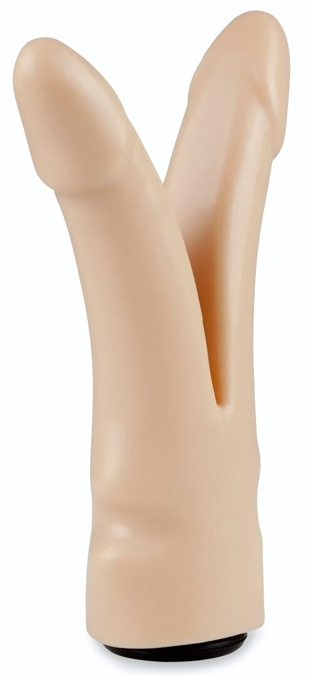 Телесная сплит-насадка харнесс - 16,5 см. (Цвет: телесный)