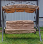 Садовые качели Arabo, серый