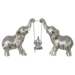 GAEM Фигурка декоративная "Слоны", L23 W5 H12 см