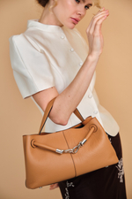 Сумка Ties DBR 31185 коричневый лист