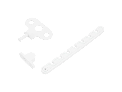 Ограничитель открывания окна L-165мм белый (50шт/кор)