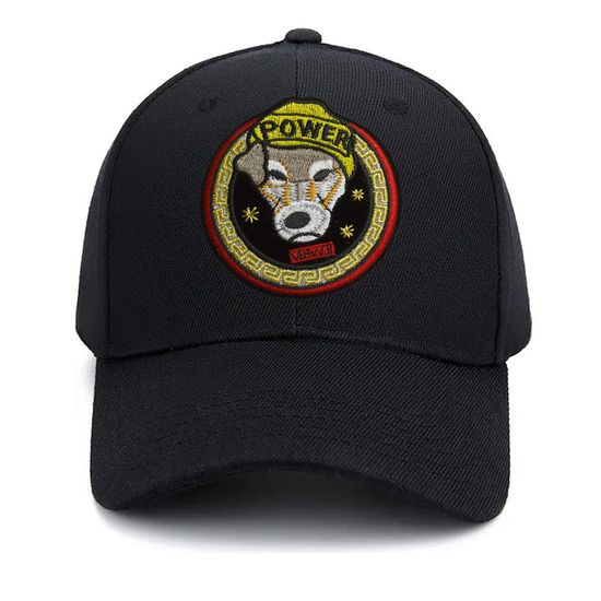 Нашивка термоаппликация на одежду и на рюкзак.Power, Собака