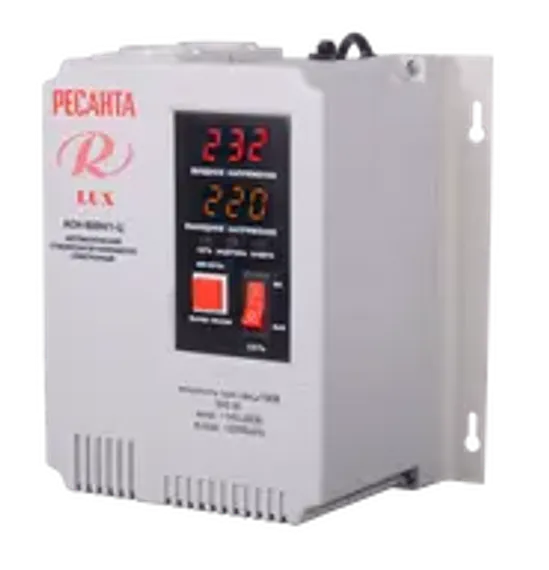 Стабилизатор напряжения Ресанта АСН-1000Н/1-Ц LUX
