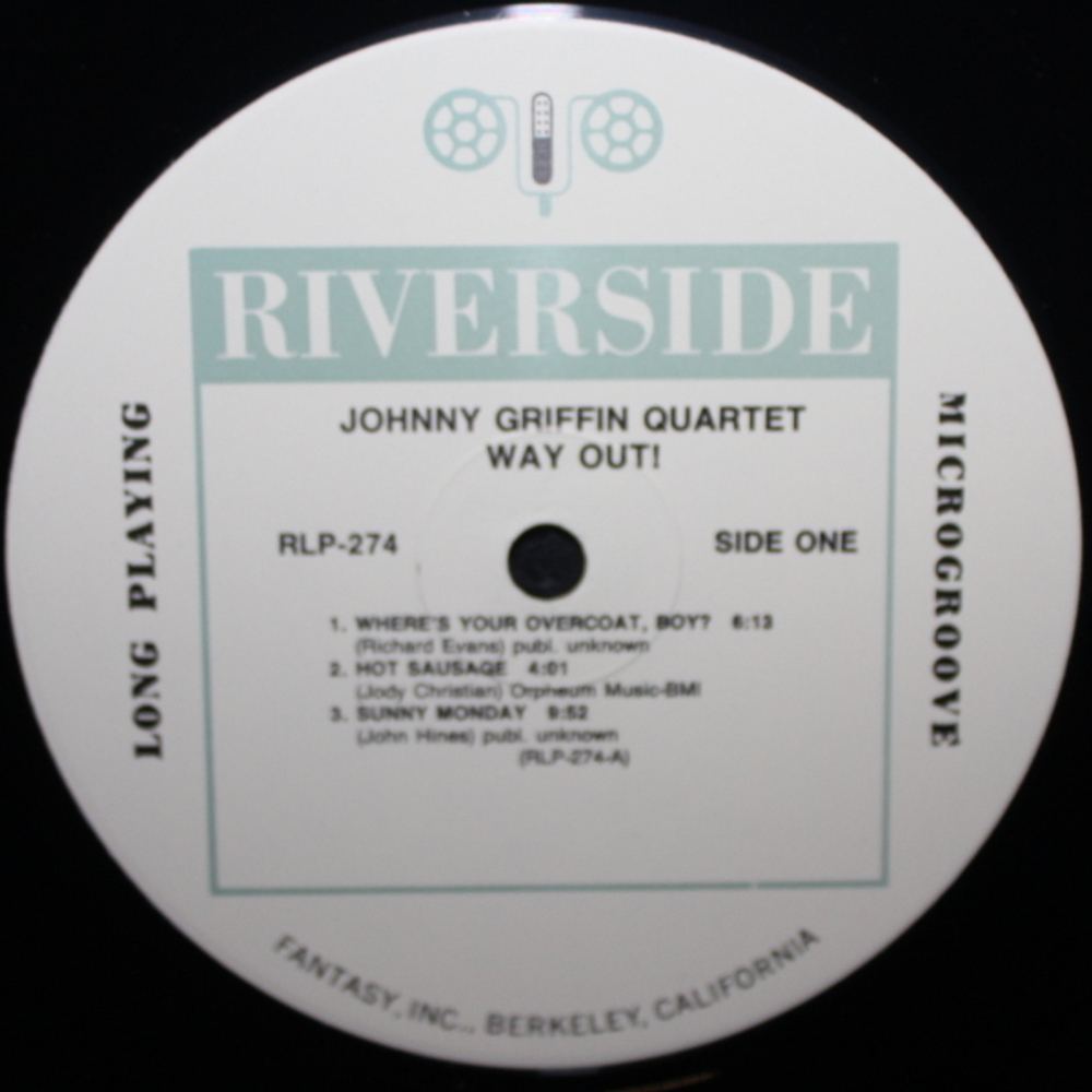 Johnny Griffin Quartet, Johnny Griffin / Way Out! (LP)
