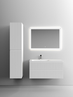 Тумба с раковиной Sancos Snob T 100 см SNT100LW левая, bianco