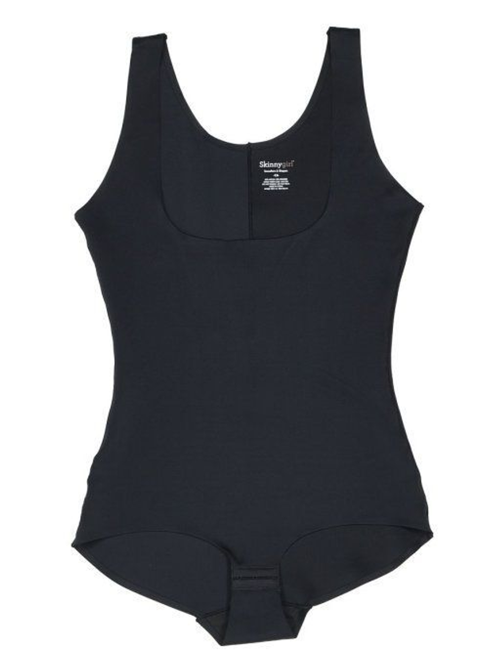 Утягивающее боди со швом на спинке (Размер: 2X) (Цвет: бежевый)