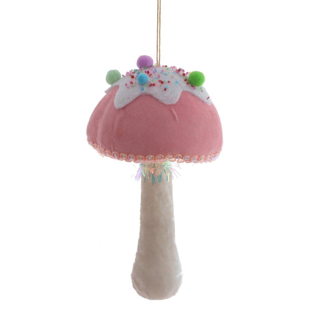 GAEM Изделие декоративное подвесное "Гриб", L12 W12 H20 см, 2в.