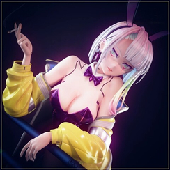 Lucy bunny - Cyberpunk: Engerunners