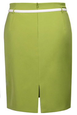 Юбка карандаш Mila Bezgerts 1047Аа-55, цвет Тёмно тёмно син, размер 52