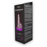 Прозрачный реалистичный фаллоимитатор 18см Devi DT-2002