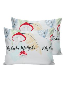 Постельное белье Полисатин Simple House "Autumn" 2-спальное Наволочка 50х70 см 2 шт Простынь 240x215 см Пододеяльник 175x215 см