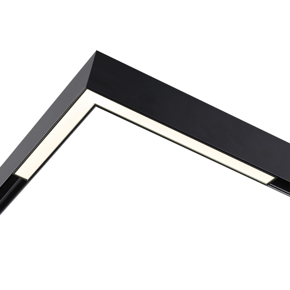 359502 SHINO NT24 137 черный Трековый низковольт. св-к диммир. со сменой цв.температуры, пульт ДУ/Tuya Smart Life IP20 LED 24W 48V 3000-6500K FLUM