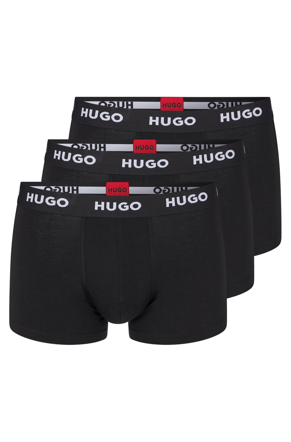 Трусы (набор 3 пары) мужские HUGO TRUNK TRIPLET PACK 10241868 01