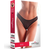 Эротические стринги из сетки Le Frivole черные L/XL