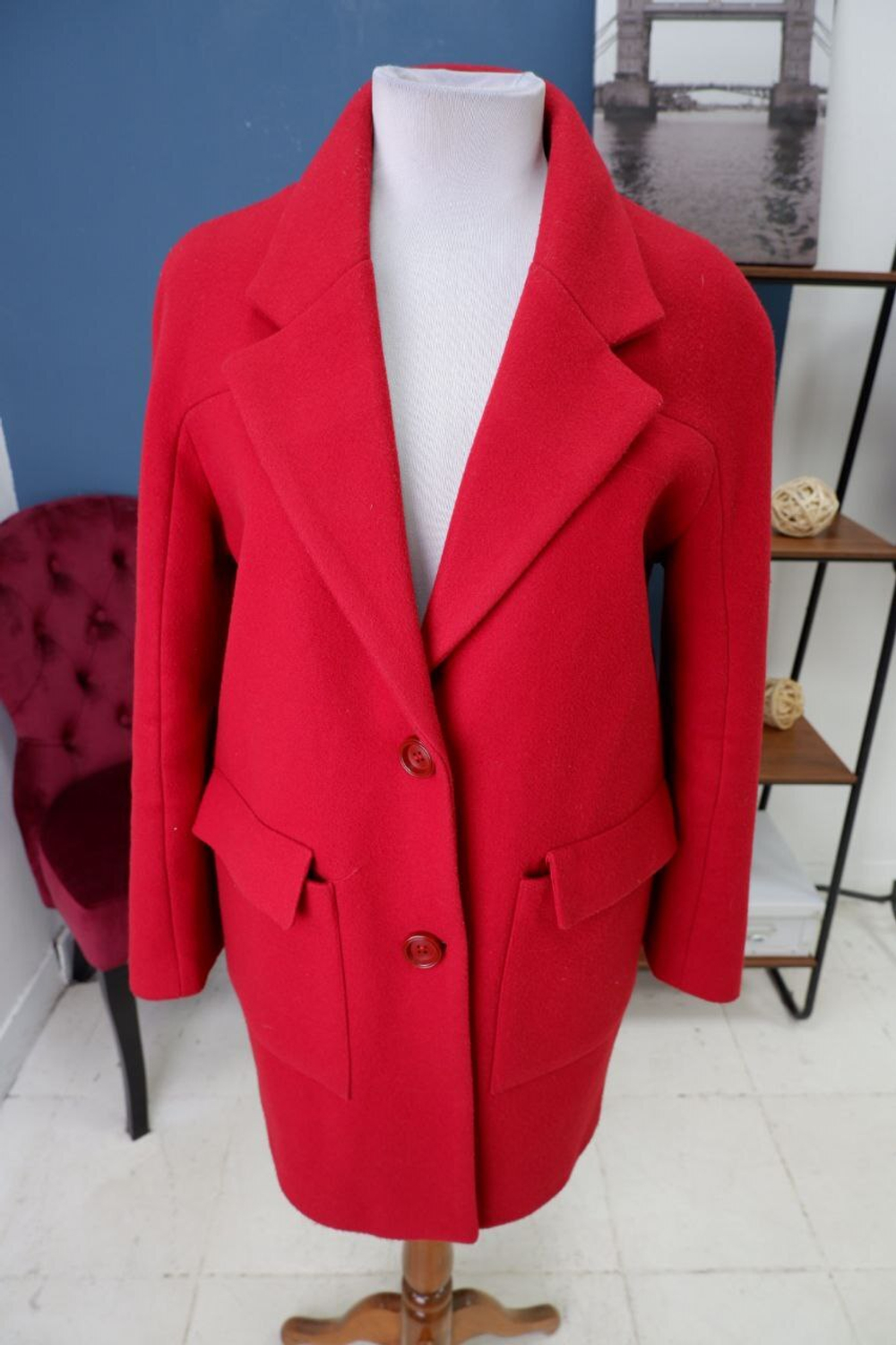 Пальто La Reine Blanche красивое 50 размер