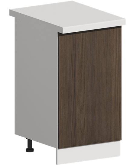 Кухня Модуль ШН 450 Белый / Дуб французский