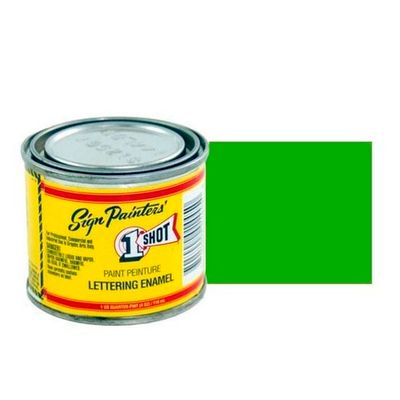 Эмаль для пинстрайпинга 1 Shot Изумрудно-зелёный (Emerald Green), 118 мл