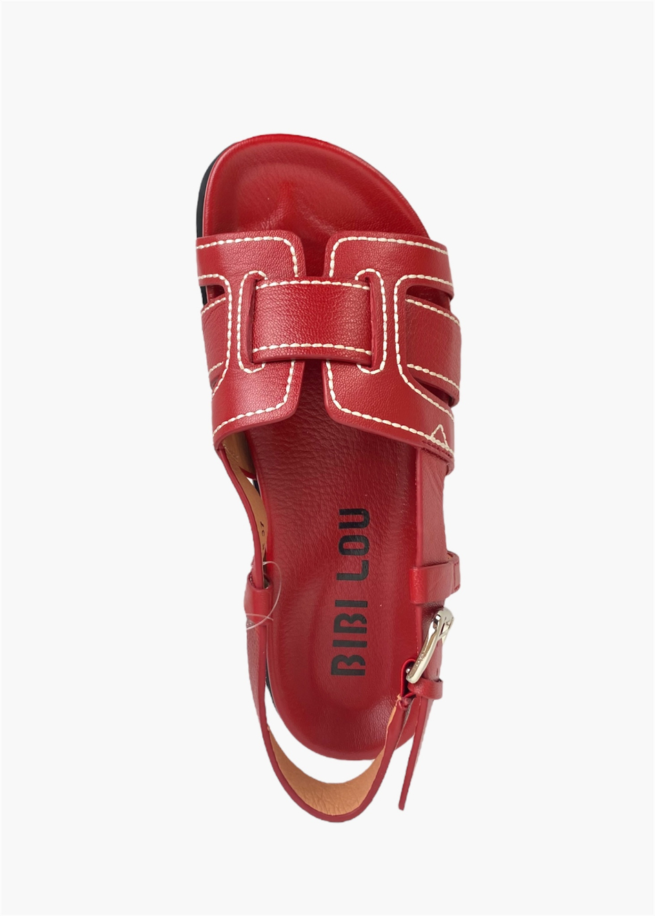 HOLLY FLAT 763Z40VK dk.red-25L Женские сандалии