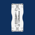 Мастурбатор TENGA Premium Dual Sensation Cup, 15,5 см, два входа