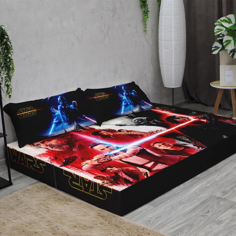 Бескаркасный диван кровать раскладной "Star Wars"