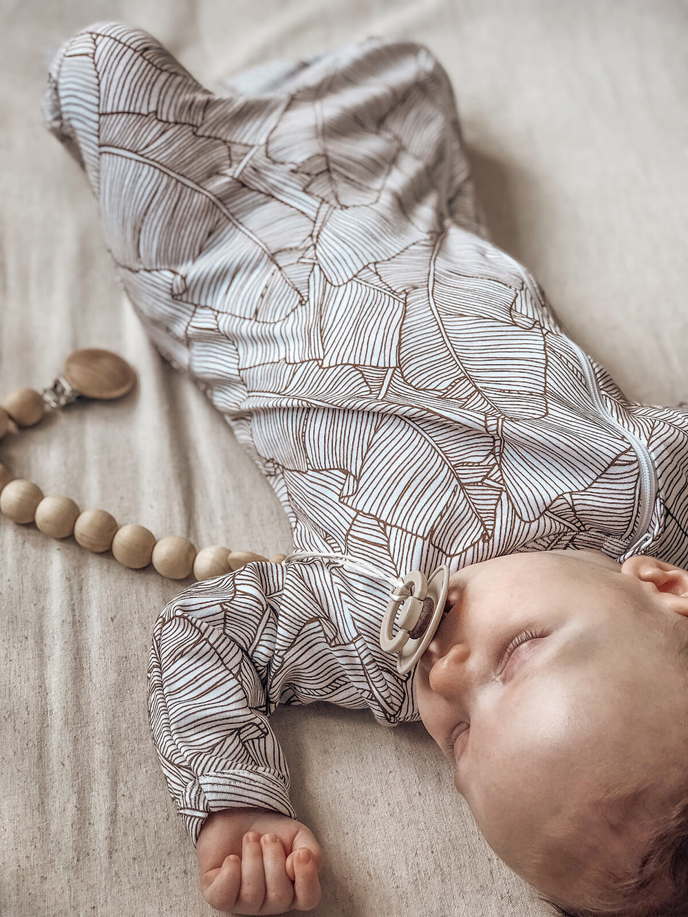 Комбинезон Mjölk Sleep and Play Palm Tree