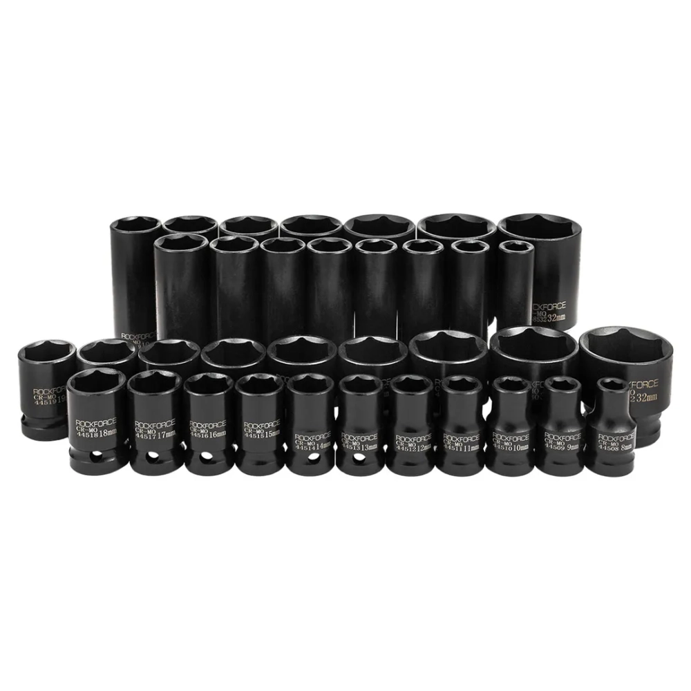 Набор головок (35 предметов) RockForce RF-4353-5MPB
