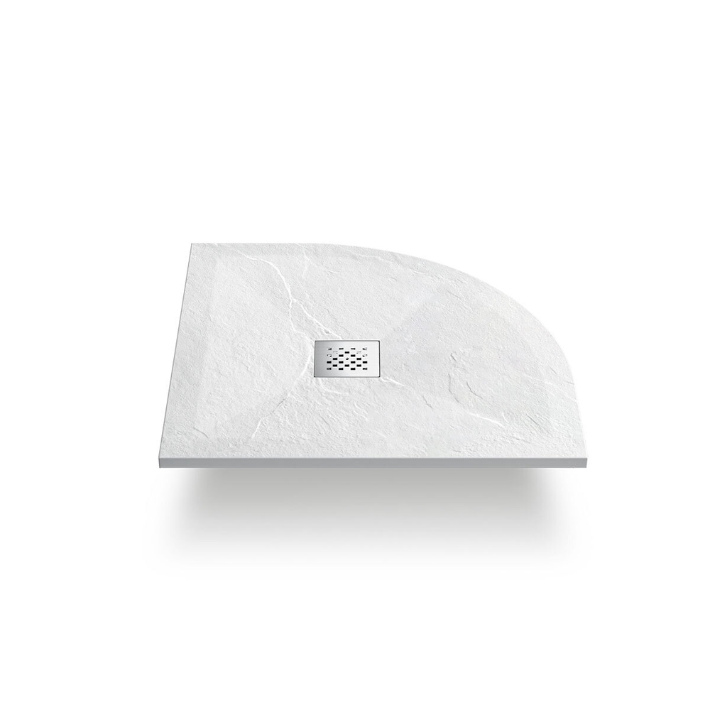 Поддон для душа из искусственного камня VST-4SQ1010W, 1000*1000*25, белый матовый