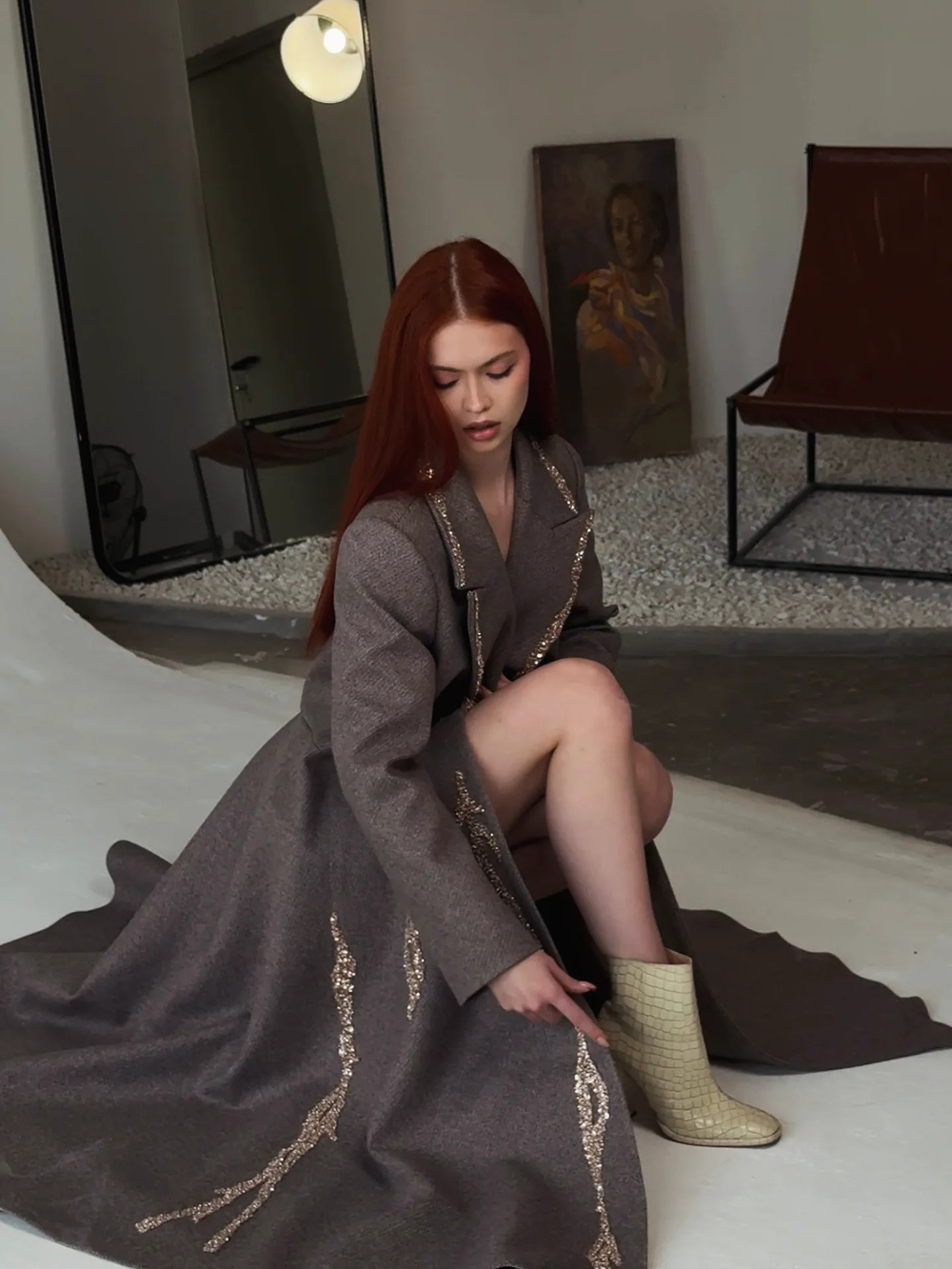 Пальто "Силуэт грации"