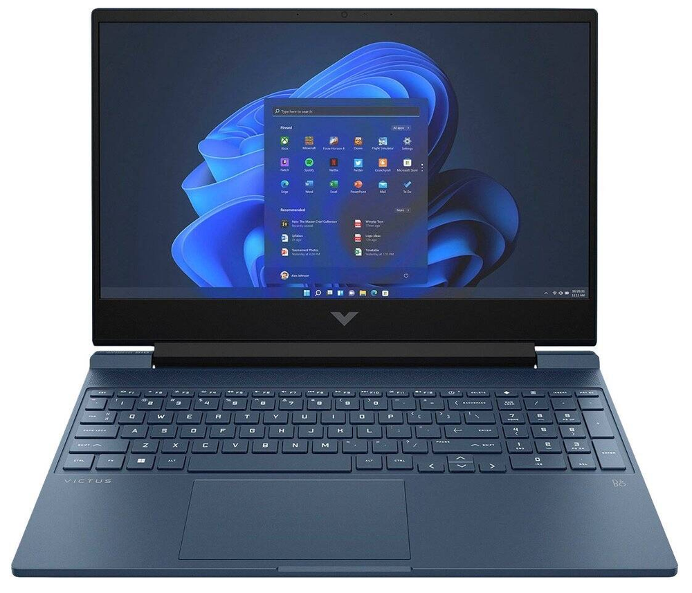 Игровой ноутбук HP Victus 15 (i7, RTX 4050, 144 Гц)