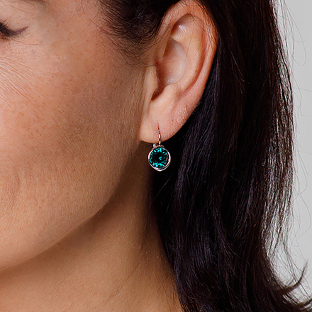 Серьги Fiore Luna Emerald A1911.18 G/S