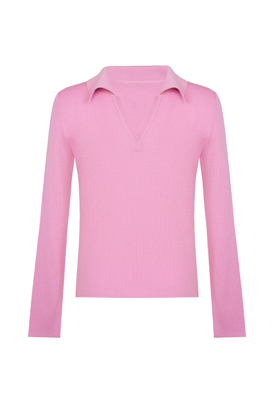 Поло с длинным рукавом