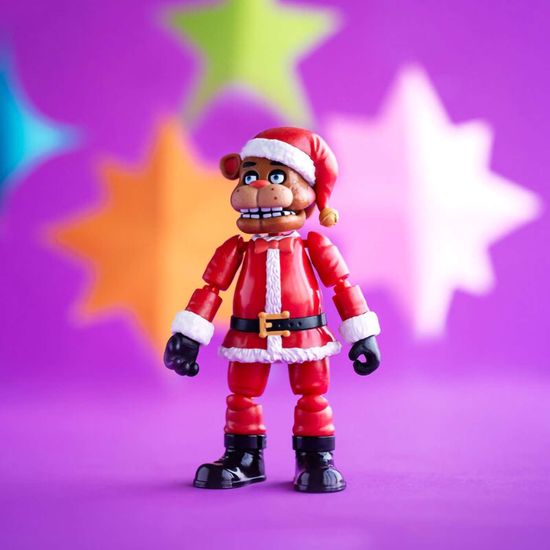 Фигурка Funko Action Figure Games FNAF Holiday Santa Freddy 72484 / Фигурка Фанко ПОП! по мотивам компьютерной игры "Пять ночей с Фредди", Фредди