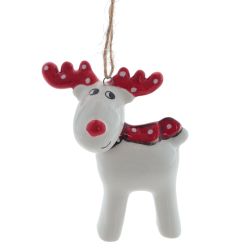GAEM Изделие декоративное подвесное "Олень", L5,5 W3,5 H7,5 см
