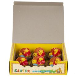 GAEM Набор из 6-ти изделий декоративных "Гнездо пасхальное" (4,5*3,5), L18 W14 H5,5 см