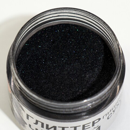 Глиттер пищевой КондиМир "Черный", 5 г