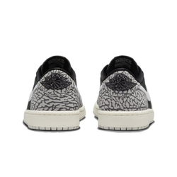 Кроссовки Air Jordan 1 Retro Low Black Cement