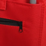 Тележка хозяйственная с сумкой (86*32*28см, колеса 14см,грузоподъемность до 15 кг) красная ST-821