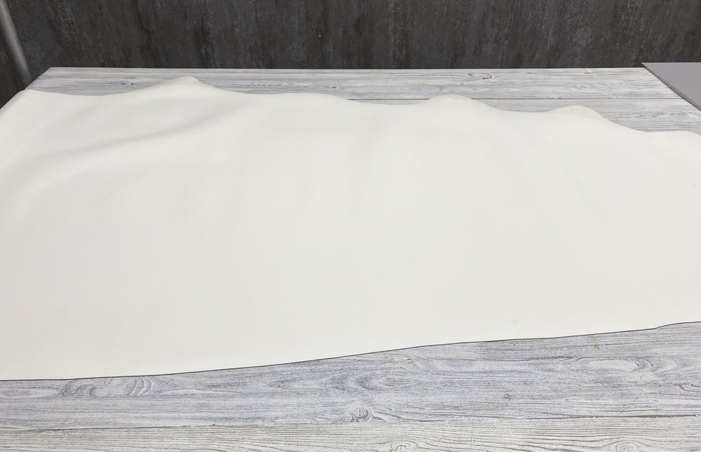 Bolero Opaco Ivory (1,4-1,6 мм), цв. Молочный, натуральная кожа