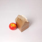 Коробка сундучок 10x5x10, золотая, картон