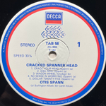 Otis Spann ‎– Cracked Spanner Head (Англия 1982г.)