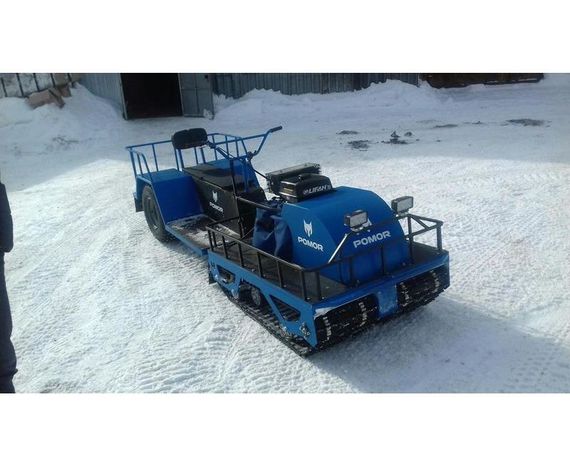 Мотобуксировщик POMOR М-600/650 К20